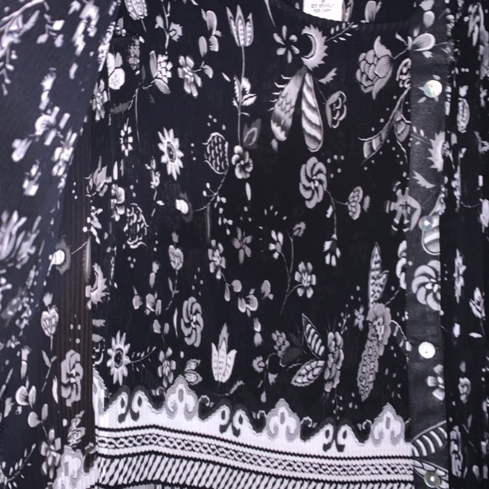 Vintage NICOLA twin 2 piece set buttondown + cami - Picture 3 of 5